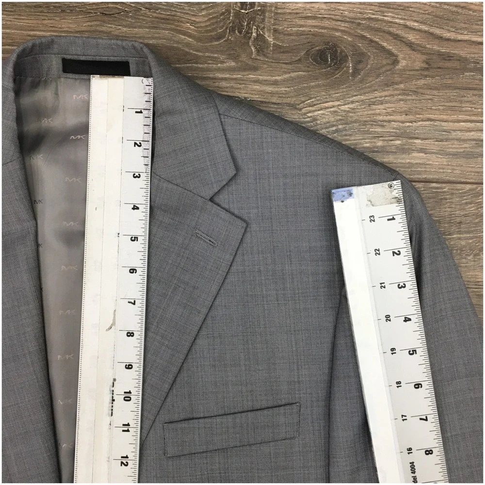 MICHAEL KORS Mens Blazer Sport Coat Casual Jacket Size‎ 44R Classic Wool Suit